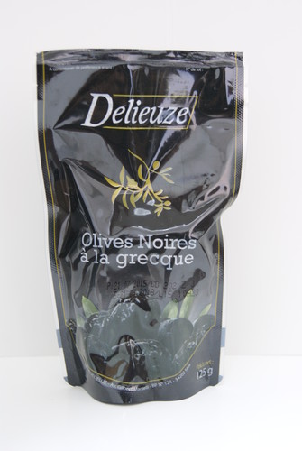 Olives noires à la grecque