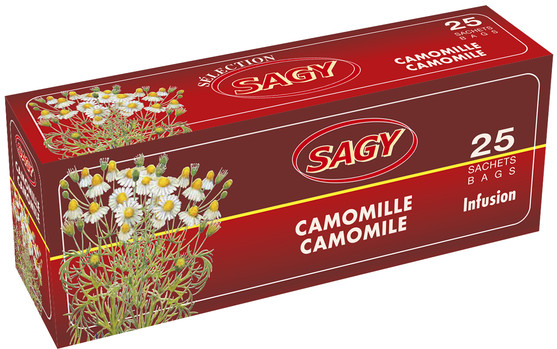 Infusion camomille sans
