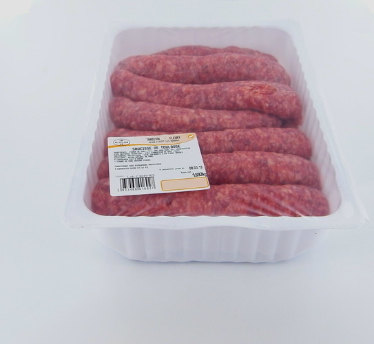 Saucisse de Toulouse s/vide