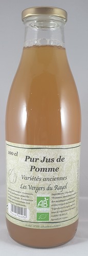 Pur jus de pomme bio