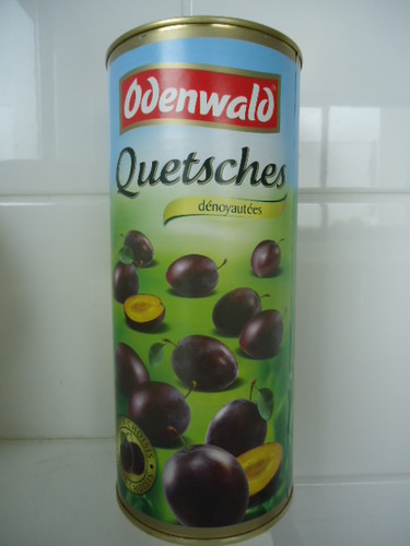 Quetsches dénoyautées au