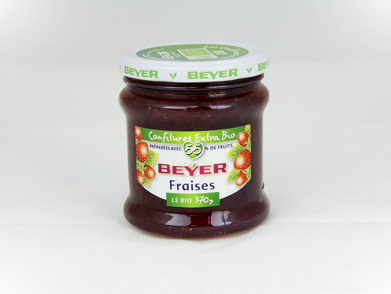 Confiture extra fraise bio