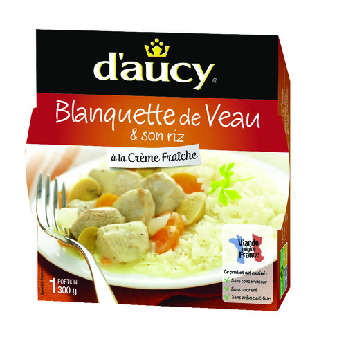 Blanquette de veau et son riz