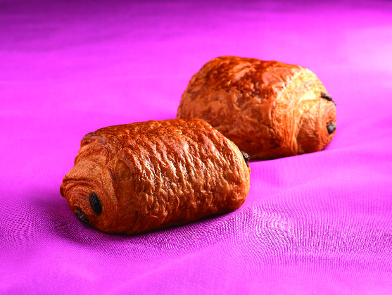 Pain au chocolat cru