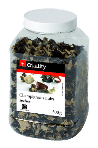 Champignons noirs séchés