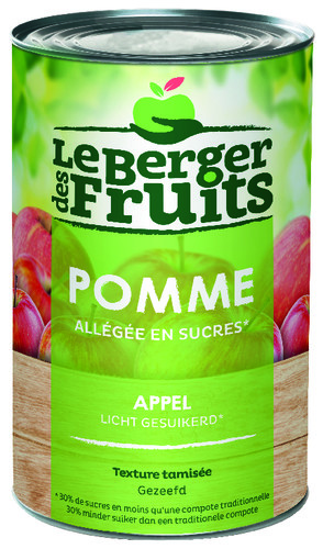 Compote de pomme allegee