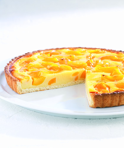 Tarte clafoutis à l'abricot