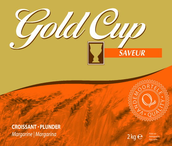 Margarine gold cup saveur