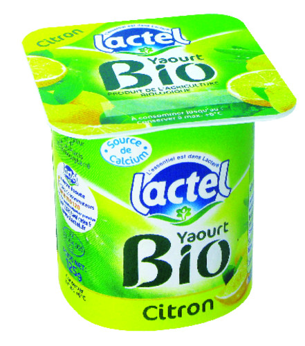 Yaourt citron bio