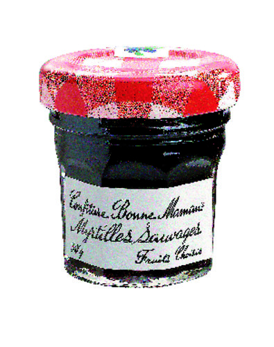 Confiture myrtille sauvage 30