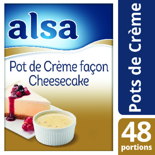 Crème façon cheesecake