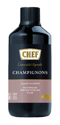 fond champignon concentre