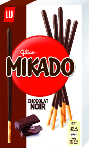 LU Mikado pocket chocolat noir