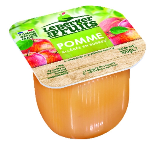 Compote de pommes allégée