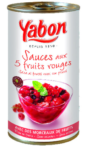 Sauce aux 5 fruits rouges