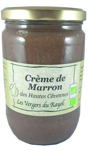 Crème de marron bio