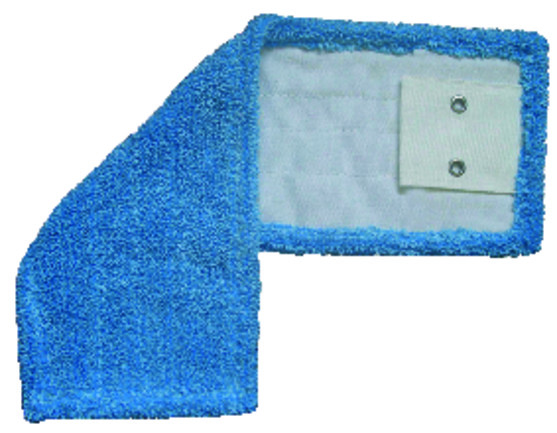 Frange microfibre bleu