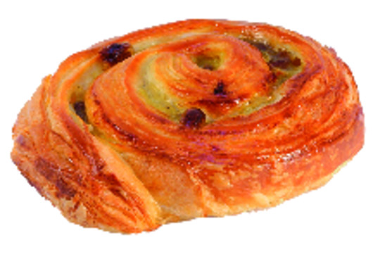 Pain aux raisin cru