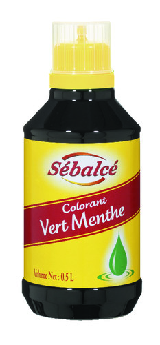 Colorant vert menthe liquide