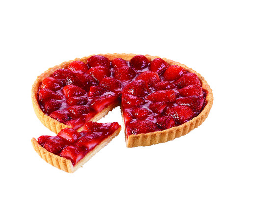 Tarte fraise entière