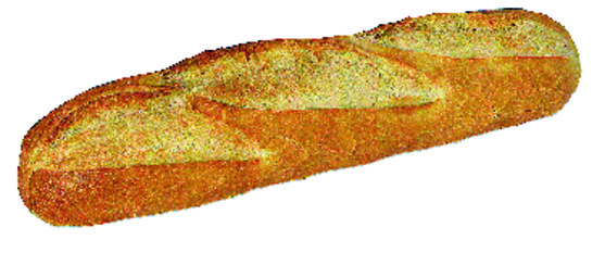 Demi-baguette précuite 28 cm