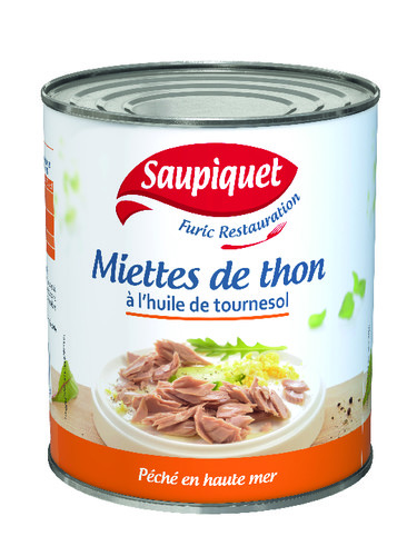 Miettes de thon à l'huile de