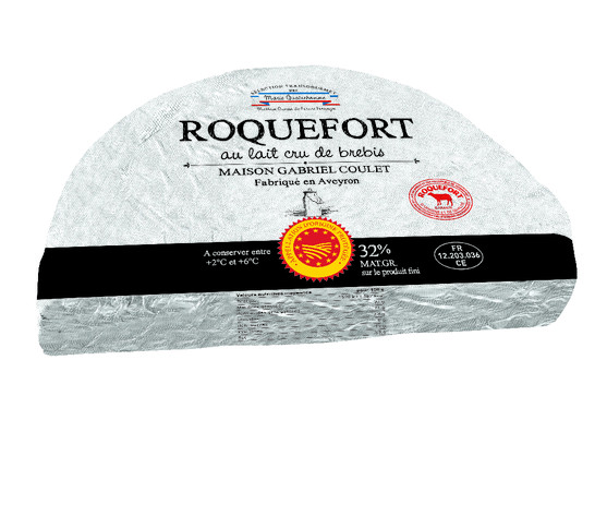 Roquefort quart aop 32 % m.g.