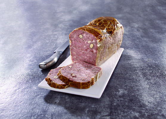 Terrine de lapin aux noisettes