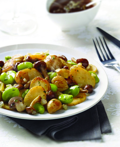 Poelée gourmande aux marrons