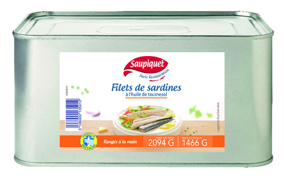 Filets de sardine à