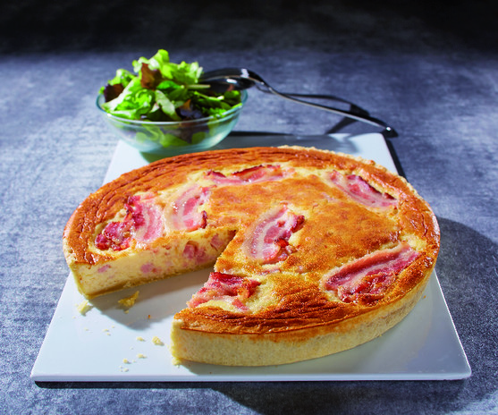 Quiche lorraine ronde