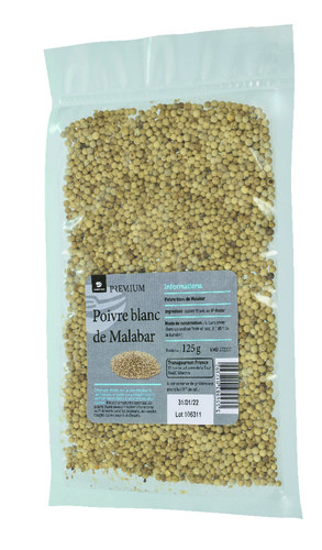 Poivre blanc malabar