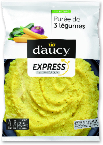 Purée aux 3 légumes cuite