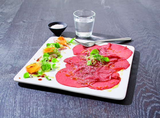 Carpaccio tranché iqf