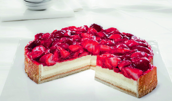 Gâteau à la fraise