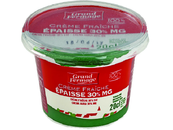 Crème fraiche épaisse 30% m.g.