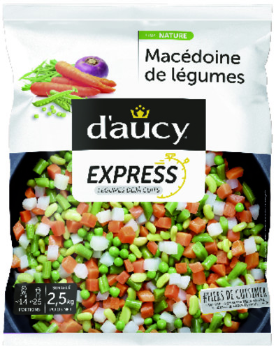 Macédoine de légumes cuit