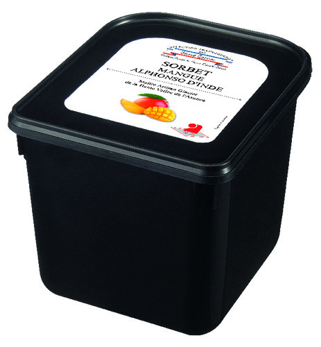 Sorbet à la mangue Alphonso