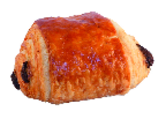 Mini pain chocolat cru