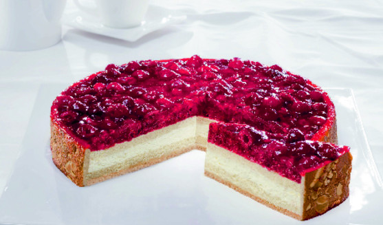 Gâteau à la framboise