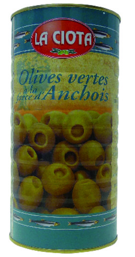 Olives farcies aux anchois