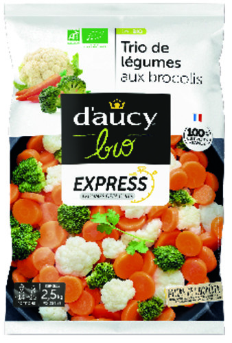 Trio de légumes cuits