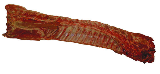 Longe de porc entière, désossé