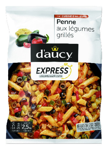 Penne légumes grillés