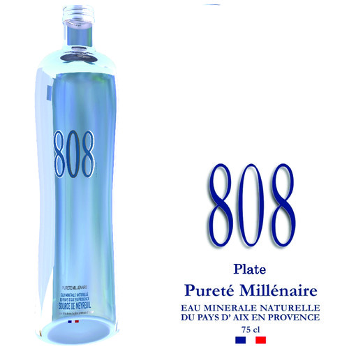 Eau minérale plate 808