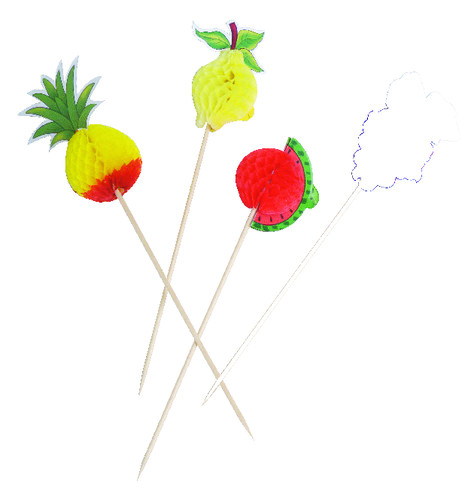 Piques de fruit 15 cm