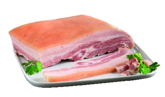 Poitrine de porc cuite choix