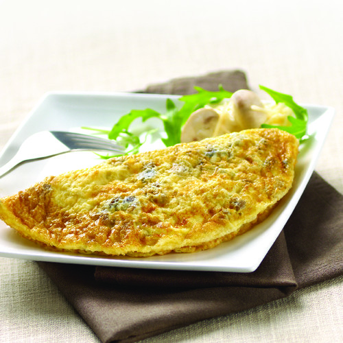 Omelette demi lune