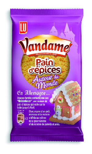 Pain épice tranche x2