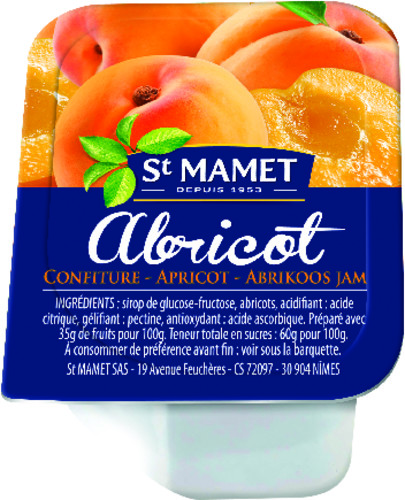 Confiture d'abricot 30 g